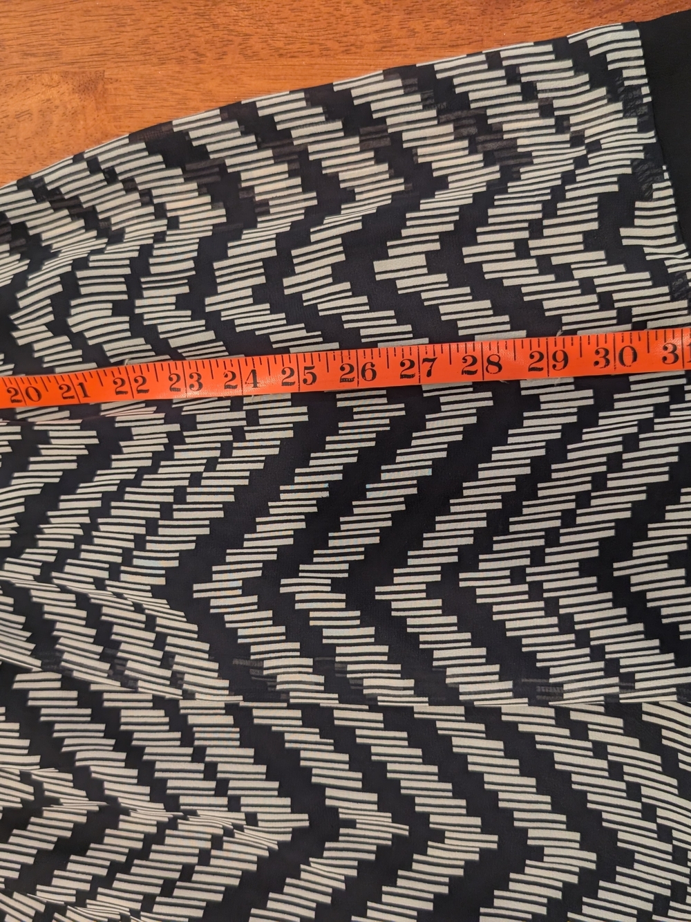 Sweet Storm Black and White Chevron Mini Dress - Picture 10 of 10